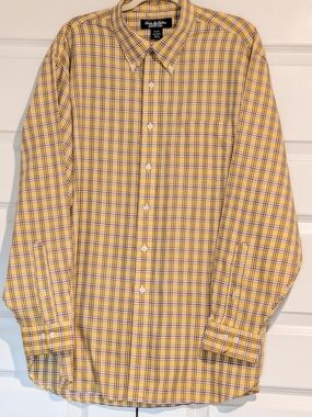 Brooks Brothers "Country Club" Italian Cotton Check - XL